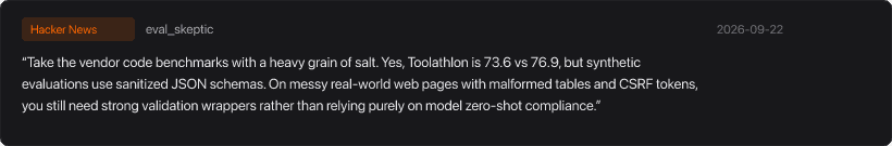 Hacker News 개발자의 합성 벤치마크 맹신 경계 의견